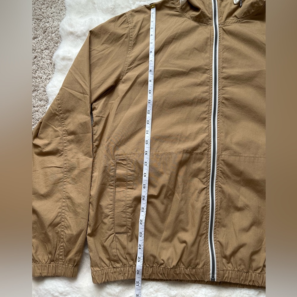 Denim & Flower Ricky Singh Tan Cotton Zip Up Outerwear Jacket - L - Picture 10 of 11